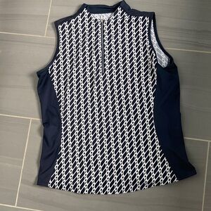 Tail sleeveless golf shirt